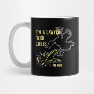 Fishing of pike duck's eater for a lawyer Mug